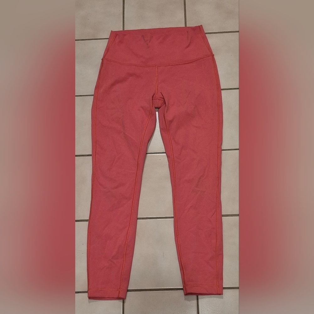 Lululemon Wunder Under High-Rise 7/8 Tight 25" Luxtreme – Watermelon Red (6)